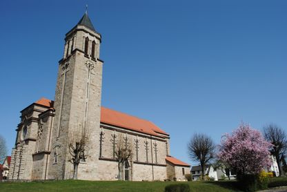 Pfarrkirche Mariä Himmelfahrt Rommerz (April 2011)